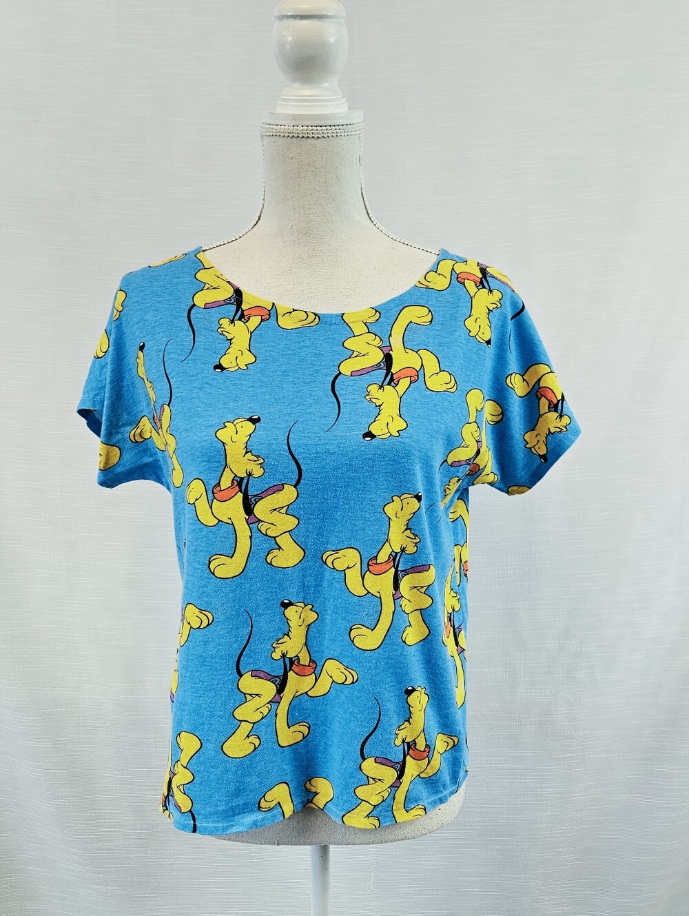 Vintage Mickey & Co. by J.G. Hook Pluto Baby Tee size Medium